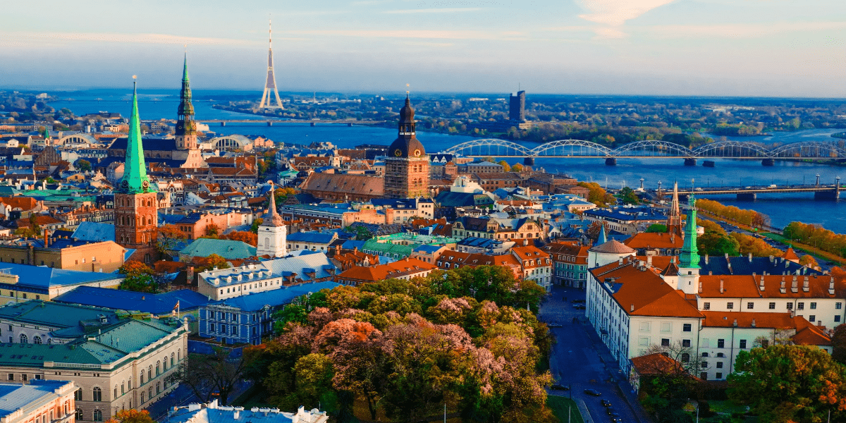 Крупнейшие города Латвии