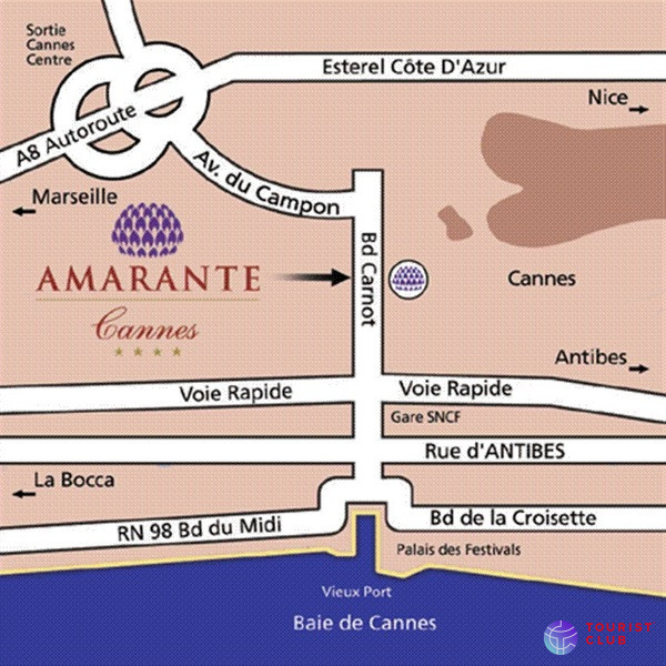 Amarante Cannes - фото отеля